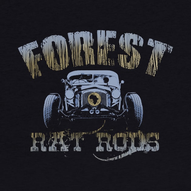 Forest Rat Rods by StephenBibbArt